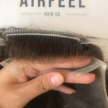 Load image into Gallery viewer, french lace front hair system natural hairline