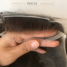 Load image into Gallery viewer, french lace hair system natural hairline