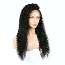 Load image into Gallery viewer, AFW-0051 Long Curly Human Hair HD Lace Wigs