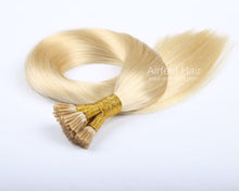 Load image into Gallery viewer, Natural Black (#1B) Keratin I Tip Hair Extensions