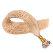 Load image into Gallery viewer, Dark Blonde (#18) Nano Ring Hair Extensions