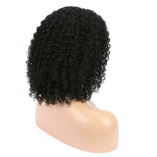 Load image into Gallery viewer, AFW-9058 Afro Curly Short Human Hair Lace Wigs