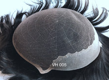 Load image into Gallery viewer, Virgin Hair Replacement System, Natural Color Not Bleached Or Dyed