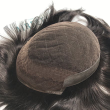 Load image into Gallery viewer, Replacable French Lace Frontal Hair System For Men