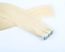 Load image into Gallery viewer, Gold Blonde (#613) Tape In Hair Extensions