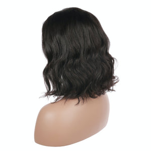 AFW-1458 Hand Tied Short Wavy Lace Wigs