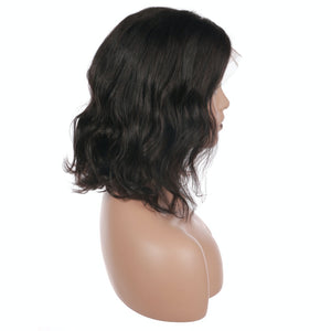 AFW-1458 Hand Tied Short Wavy Lace Wigs