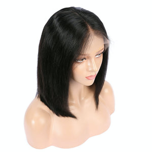 AFW-9010 Glueless Straight Human Hair Wig