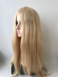 100% Human Hair Skin Wig For Ladies (TSW)