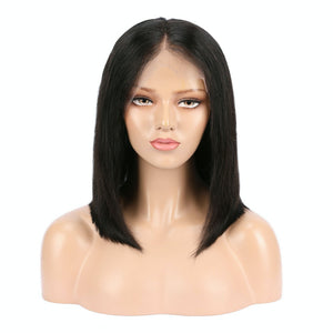 AFW-9010 Glueless Straight Human Hair Wig