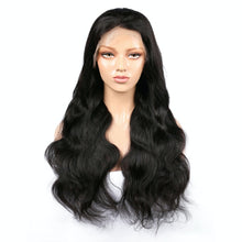 Load image into Gallery viewer, AFW-0017 Long Wavy Pre-plucked Natural Hair Wig