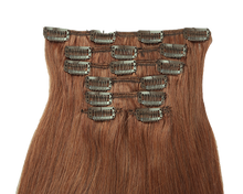 Load image into Gallery viewer, Copper (#33) - Clip In Hair Extensions