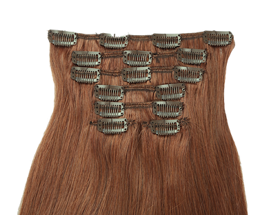 Copper (#33) - Clip In Hair Extensions