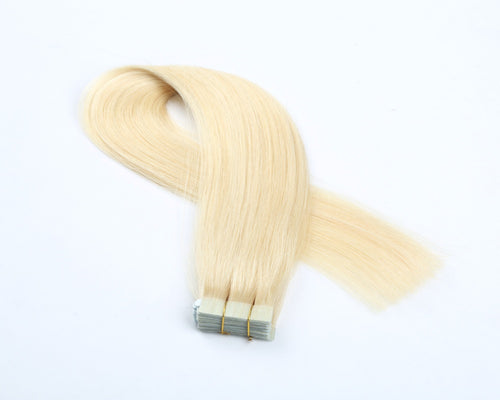 Gold Blonde (#613) Tape In Hair Extensions