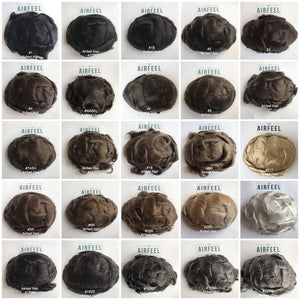 hairpiece color chart
