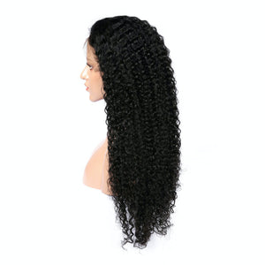 AFW-0039 Curly Human Hair HD Lace Wigs