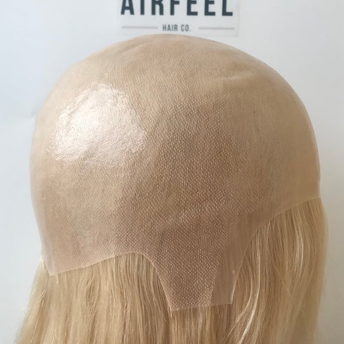 human hair poly wig for lady