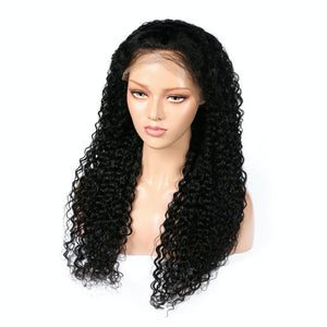 AFW-0039 Curly Human Hair HD Lace Wigs