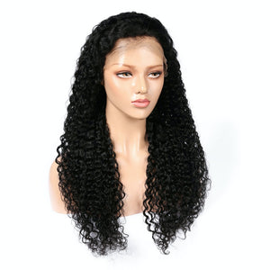 AFW-0039 Curly Human Hair HD Lace Wigs