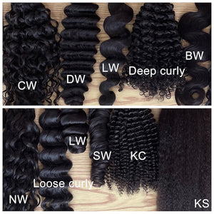 ladies wigs curl pattern