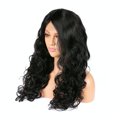 AFW-2535 Long Wavy Pre-plucked Glueless Wig