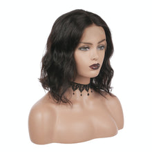 Load image into Gallery viewer, AFW-1458 Hand Tied Short Wavy Lace Wigs