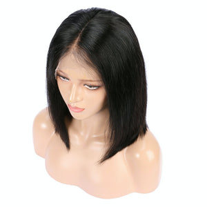 AFW-9010 Glueless Straight Human Hair Wig