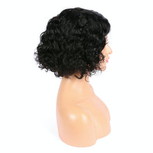 Load image into Gallery viewer, AFW-2492 Short Curly Pre-Plucked Hairline Lace Wigs