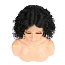 Load image into Gallery viewer, AFW-2492 Short Curly Pre-Plucked Hairline Lace Wigs