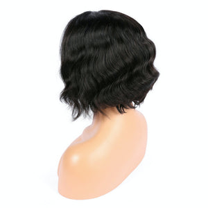 AFW-2515 Short Wavy Lace Wigs For Women