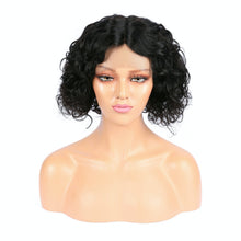 Load image into Gallery viewer, AFW-2492 Short Curly Pre-Plucked Hairline Lace Wigs