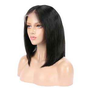 AFW-9010 Glueless Straight Human Hair Wig