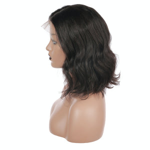 AFW-1458 Hand Tied Short Wavy Lace Wigs