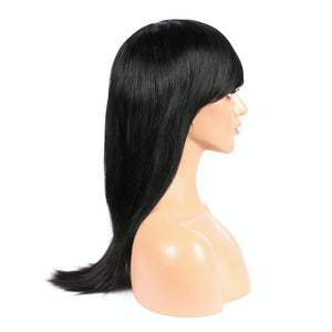 AFW-2476 Long Hair Lace Wigs With Bangs