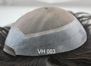 Virgin Hair Replacement System, Natural Color Not Bleached Or Dyed